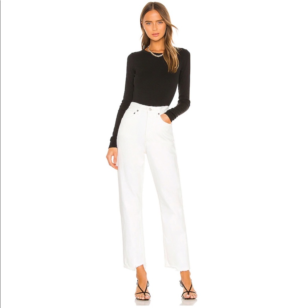NWOT Agolde 90s mid rise loose fit in Candid